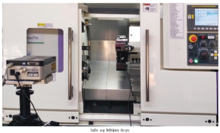 CNC Laser Calibration of the Machine