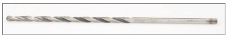Figure : curved fluted long drill