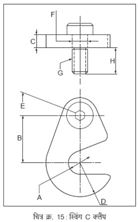Fig .15 - Swing  'C' clamp