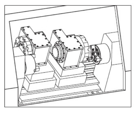 Twin Spindle Double Turret